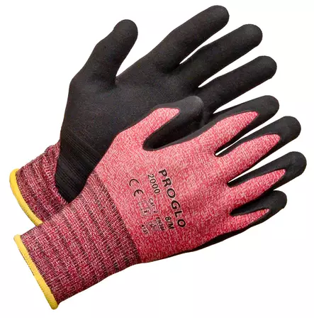 PROGLO Nitriilipinnoitettu nylon/spandex-sormikas - Nitriilipinnoitetut käsineet - 2290 - 2