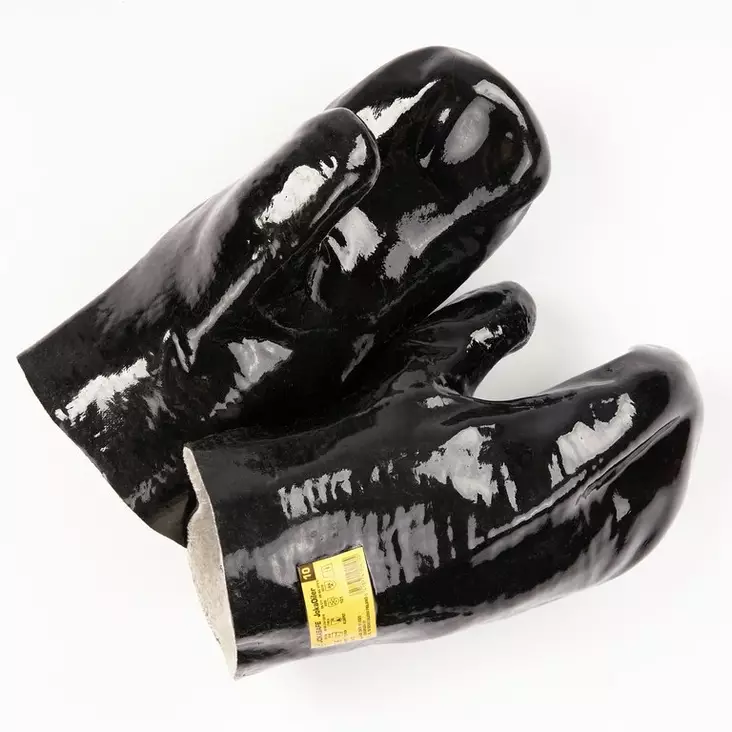 PVC-rukkanen, sileä (huom: K-malli riippuetiketillä, kts. koot/hinta) - PVC-pinnoitetut käsineet - 2381 - 1