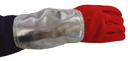 Aluminisoitu hitsaajan rannesuoja, kotimainen tuote - Hitsaajan vaatteet ja suojat - 2532 - 1