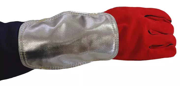 Aluminisoitu hitsaajan rannesuoja, kotimainen tuote - Hitsaajan vaatteet ja suojat - 2532 - 1