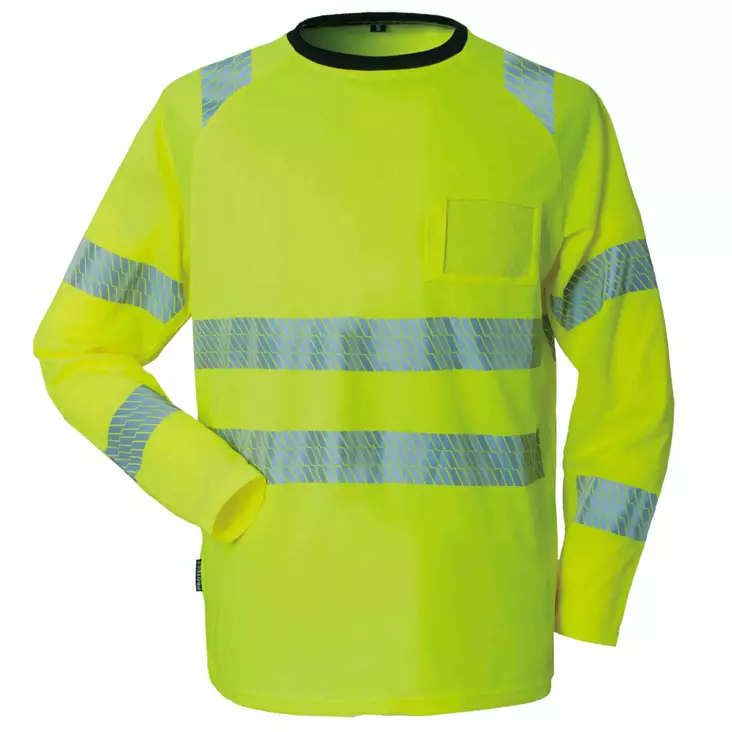 EN 20471 lk.2 kelt. huomiopaita, joustavat heijastimet - Huomiovaatteet - 2322 - 1