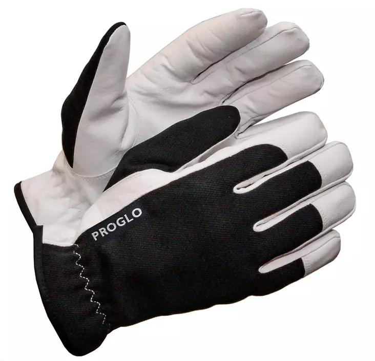 PROGLO Työsormikas, softpukki/neulos, fleecevuori - Nahkaiset käsineet - 2312 - 1