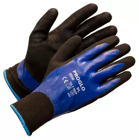 PROGLO Tupladipattu nitriili, kokonaan pinnoitettu - Vedenpitävät käsineet - 2293 - 1