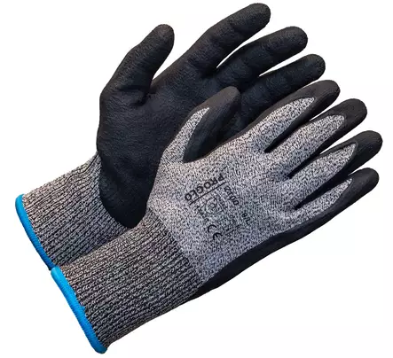 PROGLO Nitriilipinnoitettu metalli- ja lasikuituvapaa viiltosuojakäsine (C) - Nitriilipinnoitetut käsineet - 2494 - 1