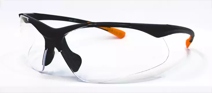 Suojalasit, kirkas linssi, sankapehmuste, EN 166:2001 - Suojalasit - 2574 - 1