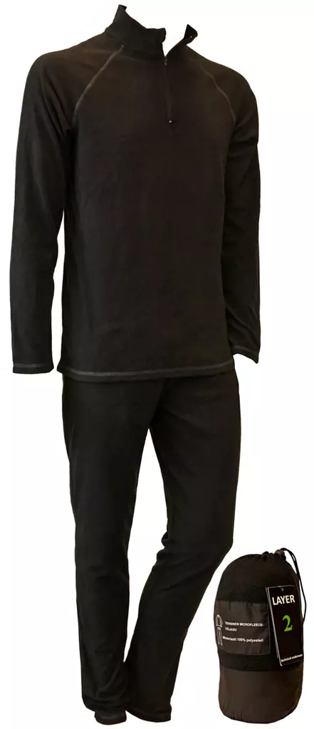 Tekninen microfleeceväliasu - Housut - 2324 - 1