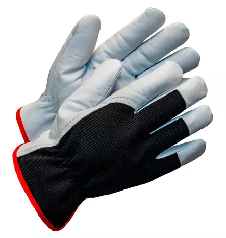 PROGLO Työsormikas, vuohennahka/spandex, teddyvuori - Nahkaiset käsineet - 2315 - 1