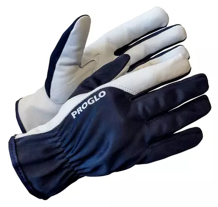 PROGLO Työsormikas, vuohennahka/joustokangas - Nahkaiset käsineet - 2635 - 1