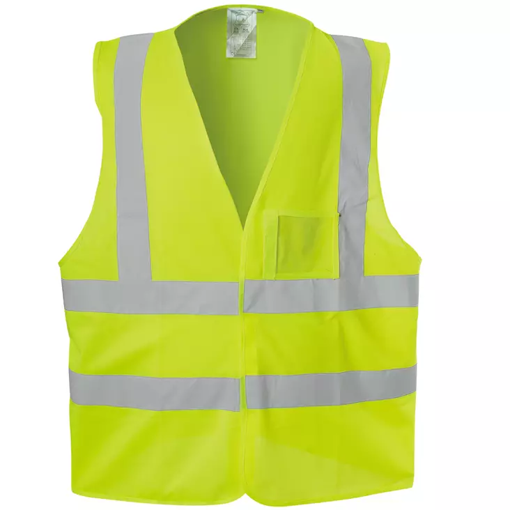 EN 20471 luokiteltu keltainen huomioliivi, luokka 2 - Huomiovaatteet - 2345 - 1