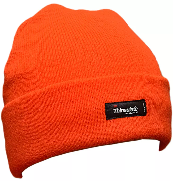 Oranssi Thinsulate-pipo, 100% akryyliä - Huomiovaatteet - 1665 - 1