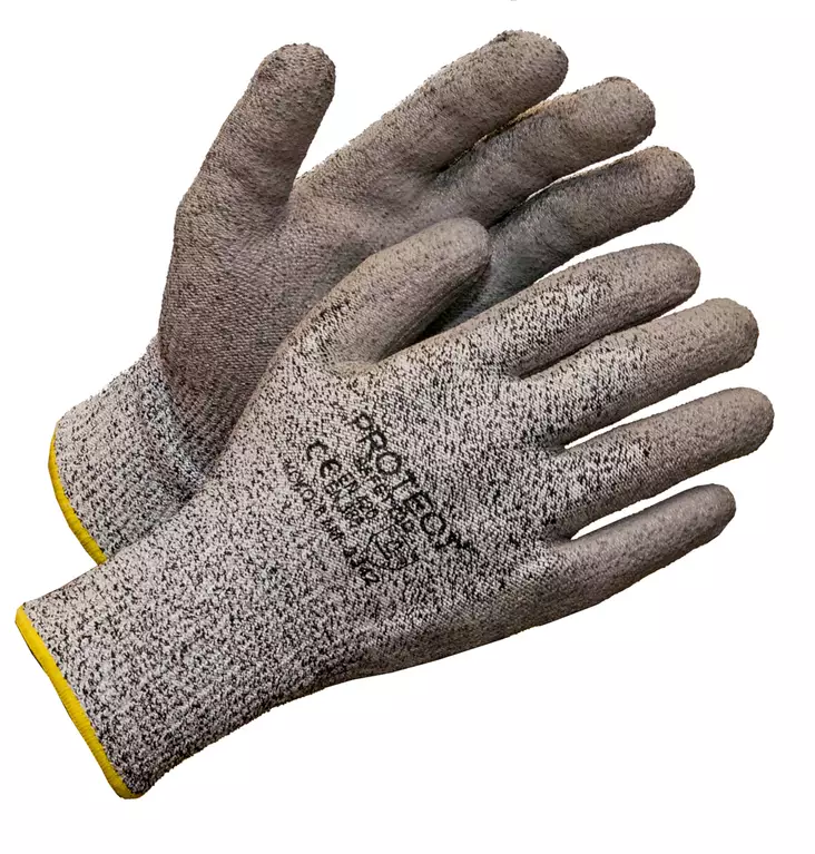 PU-pinnoitettu viiltosuojasormikas, luokka 3 / D - PU-pinnoitetut käsineet - 2395 - 1