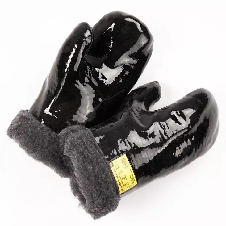 Sileäpintainen rukkanen, irroitettava teddyvuori - PVC-pinnoitetut käsineet - 2325 - 1