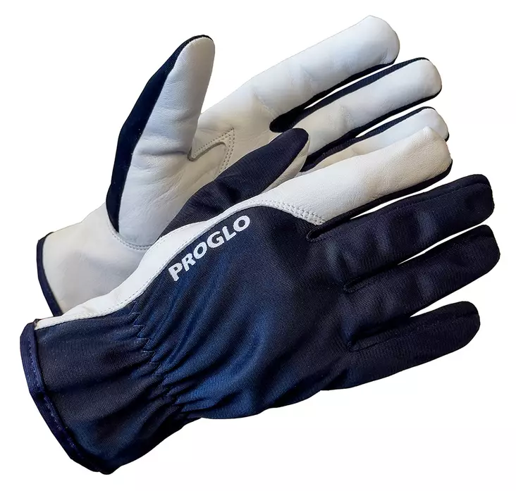 PROGLO Työsormikas, vuohennahka/joustokangas - Nahkaiset käsineet - 2635 - 1