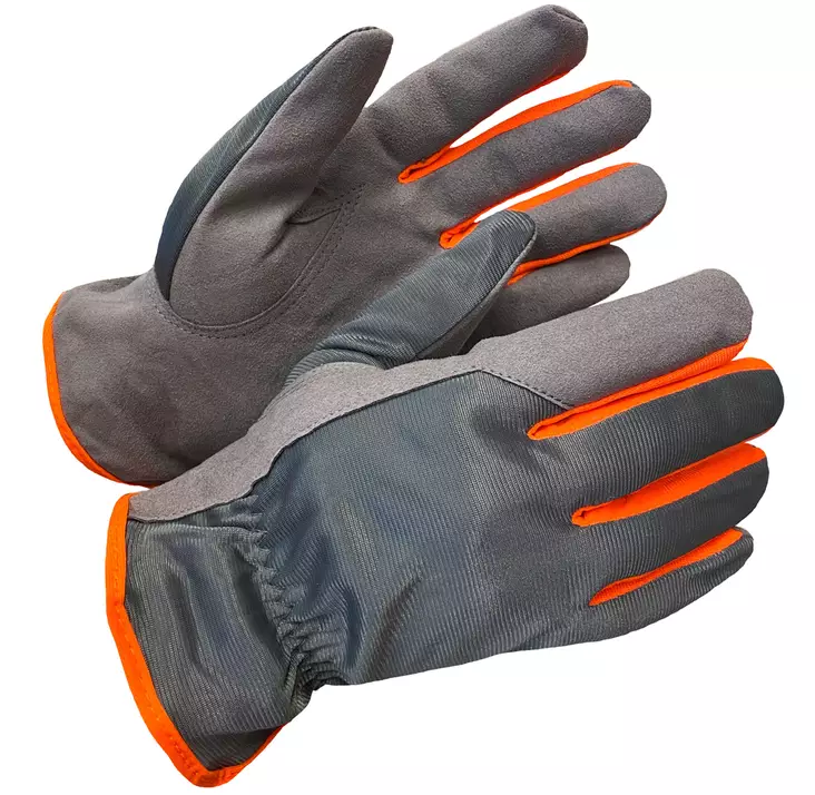 Asentajan työsormikas, kuitukangas/joustobritex - Synteettiset käsineet - 2408 - 1